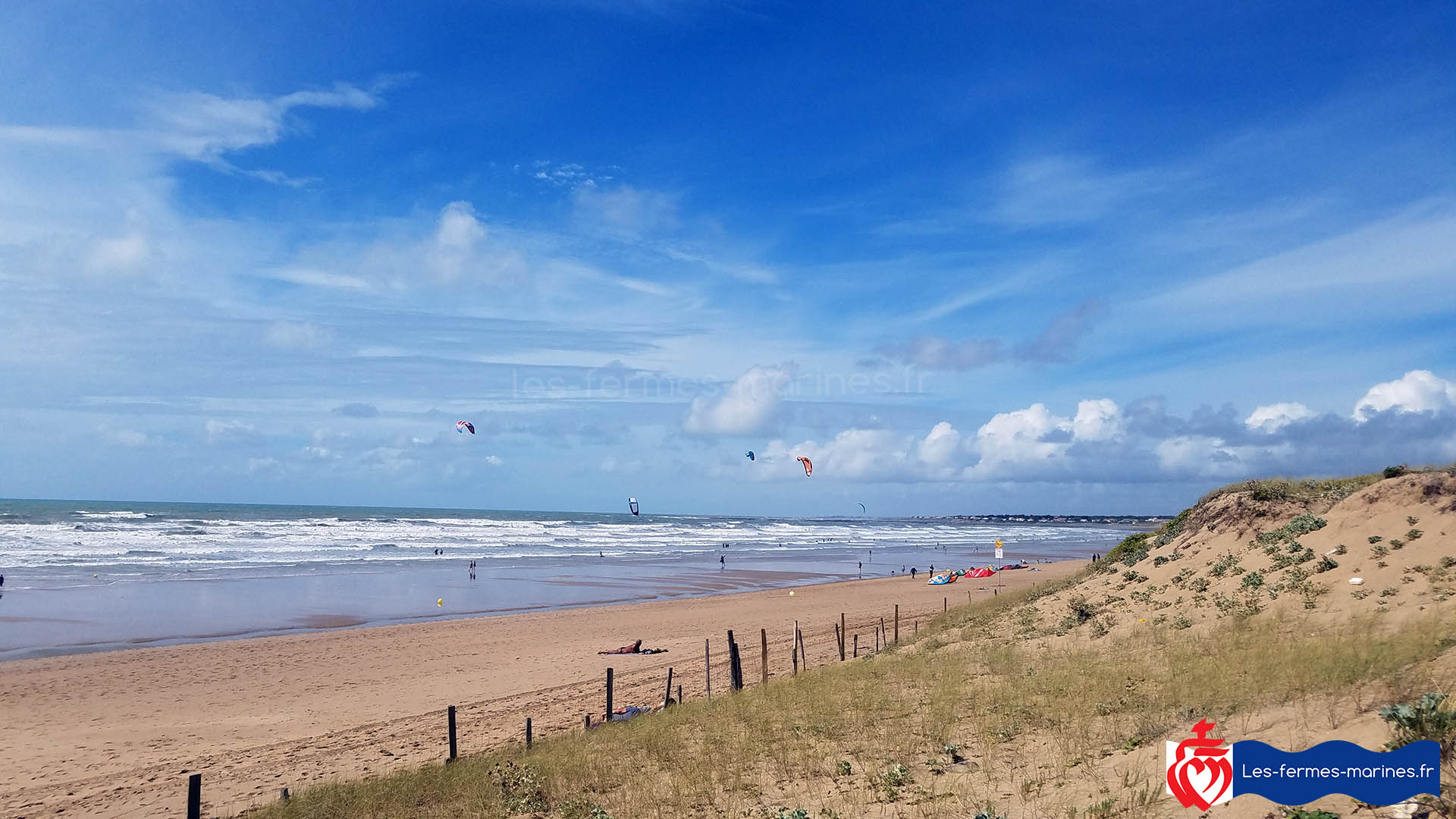 les fermes marines bretignolles sur mer kyte surf dunes